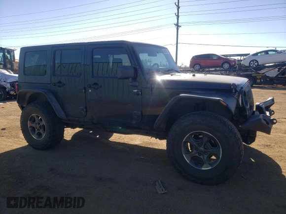 2008 Jeep Wrangler Unlimited Rubicon with VIN 1J4GA69108L501632, listed as a Copart auction lot 44007285 with 156,753 mi miles and Salvage Title. Bid and sale history available at carsss.com. Image 4.