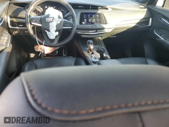 2020 Cadillac XT4 FWD Sport with VIN 1GYFZER42LF060280, listed as a Copart auction lot 48710445 with 69,964 mi miles and Salvage title. Bid and sale history available at DreamBid. Image 8.