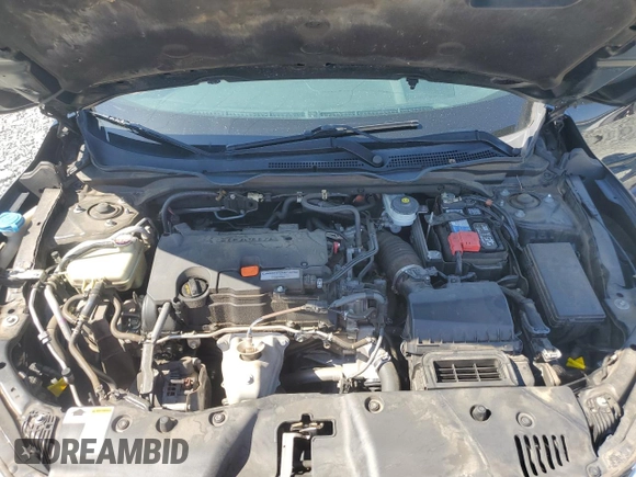 2017 Honda Civic Sedan LX with VIN 19XFC2F60HE010569, listed as a Copart auction lot 48873155 with 128,818 mi miles and Salvage Title. Bid and sale history available at carsss.com. Image 12.