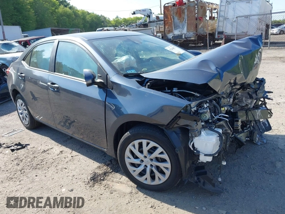 2018 Toyota Corolla L with VIN 2T1BURHE5JC044441, listed as a IAAI auction lot 42244017 with Not provided miles and . Bid and sale history available at DreamBid. Image 1.