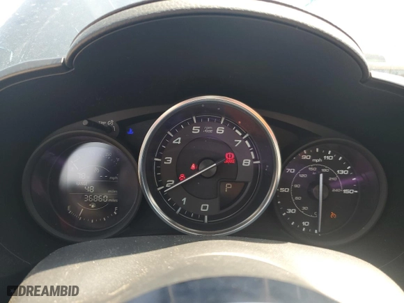 2017 FIAT 124 Spider Elaborazione Abarth with VIN JC1NFAEKXH0108218, listed as a Copart auction lot 68952454 with 36,860 mi miles and Salvage Title. Bid and sale history available at carsss.com. Image 9.