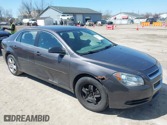 2012 Chevrolet Malibu 1LS with VIN 1G1ZB5E08CF344225, listed as a IAAI auction lot 42055285 with 148,304 mi miles and . Bid and sale history available at DreamBid. Image 1.