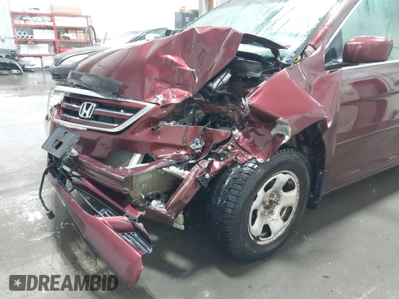 2007 Honda Odyssey EX-L with VIN 5FNRL38607B129361, listed as a IAAI auction lot 41778611 with Not Provided miles and . Bid and sale history available at carsss.com. Image 6.