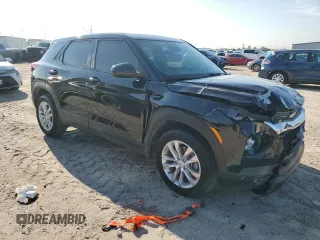 2023 Chevrolet TrailBlazer LS with VIN KL79MMS20PB182120, listed as a Copart auction lot 71603094 with 8,346 mi miles and Salvage Title. Bid and sale history available at DreamBid. Image 4.