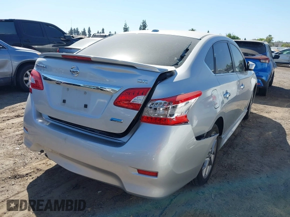 2014 Nissan Sentra S with VIN 3N1AB7AP2EY299350, listed as a IAAI auction lot 41965241 with 86,933 mi miles and . Bid and sale history available at DreamBid. Image 4.