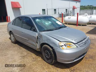 2003 Honda Civic LX with VIN 1HGES16563L003837, listed as a IAAI auction lot 41887191 with Not Provided miles and . Bid and sale history available at DreamBid. Image 1.
