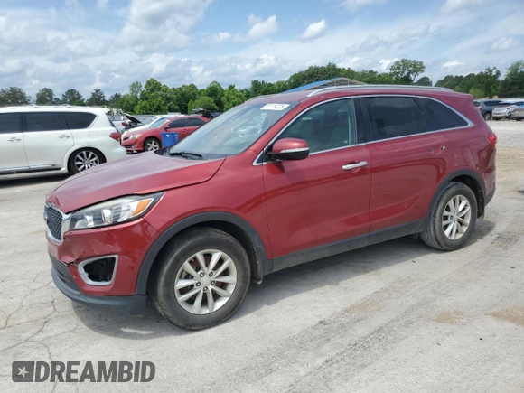 2016 Kia Sorento LX with VIN 5XYPG4A3XGG150051, listed as a Copart auction lot 55119225 with 136,467 mi miles and Clean Title. Bid and sale history available at DreamBid. Image 1.
