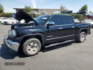 2016 GMC Sierra 1500 SLT with VIN 3GTP1NEC8GG117374, listed as a Copart auction lot 60299545 with 88,914 mi miles and Salvage title. Bid and sale history available at DreamBid. Image 1.