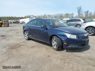 2011 Chevrolet Cruze LT w/2LT with VIN 1G1PG5S92B7235702, listed as a IAAI auction lot 42100947 with 85,759 mi miles. Bid and sale history available at carsss.com. Image 1.