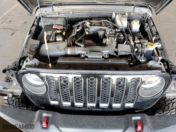 2023 Jeep Gladiator Rubicon with VIN 1C6JJTBG4PL582956, listed as a Copart auction lot 45237665 with 22,797 mi miles and Salvage Title. Bid and sale history available at carsss.com. Image 11.