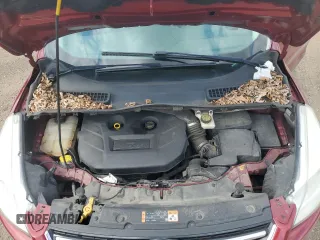 2014 Ford Escape Titanium with VIN 1FMCU9J94EUE49129, listed as a Copart auction lot 54357125 with 205,519 mi miles and Salvage Title. Bid and sale history available at carsss.com. Image 12.