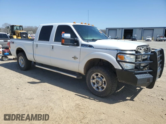 2016 Ford Super Duty F-250 SRW Lariat with VIN 1FT7W2BT4GEC69163, listed as a Copart auction lot 48790225 with Not Provided miles and Non Repairable. Bid and sale history available at carsss.com. Image 4.