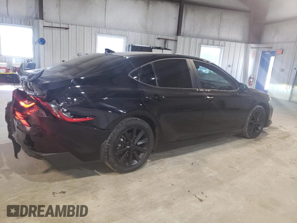 2025 Toyota Camry LE with VIN 4T1DAACK9SU517015, listed as a Copart auction lot 48926045 with 7,797 mi miles and Salvage Title. Bid and sale history available at DreamBid. Image 3.