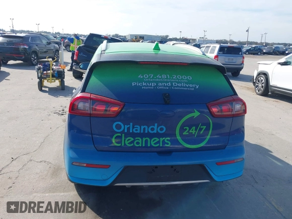 2018 Kia Niro LX with VIN KNDCB3LC2J5158021, listed as a IAAI auction lot 41435901 with 74,455 mi miles. Bid and sale history available at carsss.com. Image 16.