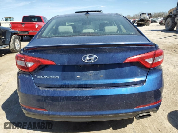 2016 Hyundai Sonata SE with VIN 5NPE24AF2GH332626, listed as a Copart auction lot 50292905 with 152,269 mi miles and Salvage Title. Bid and sale history available at carsss.com. Image 6.