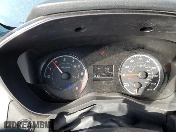 2022 Subaru Impreza with VIN 4S3GTAA68N1725779, listed as a Copart auction lot 44722785 with 57,464 mi miles and Salvage title. Bid and sale history available at DreamBid. Image 9.