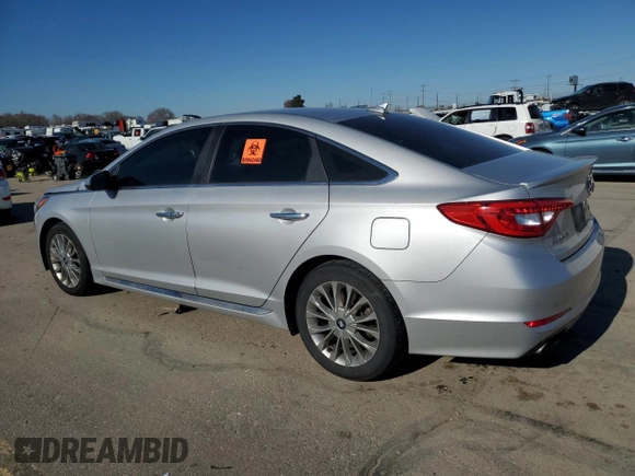 2015 Hyundai Sonata Limited with VIN 5NPE34AF0FH032756, listed as a Copart auction lot 47362825 with 178,484 mi miles and Salvage Title. Bid and sale history available at carsss.com. Image 2.