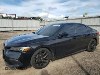 2022 Honda Civic Sport z VIN 2HGFE2F55NH596219, wystawiony jako Copart lot #52957265 z przebiegiem 30 996 mil mil oraz Szkoda całkowita • Salvage title. Historia ofert i sprzedaży dostępna na DreamBid. Obrazek 1.