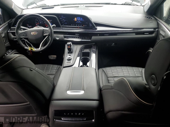 2023 Cadillac Escalade ESV AWD V-Series z VIN 1GYS4SK93PR229583, wystawiony jako Copart lot #57963475 z przebiegiem 19 649 mil mil oraz Szkody całkowita. Historia ofert i sprzedaży dostępna na DreamBid. Obrazek 8.