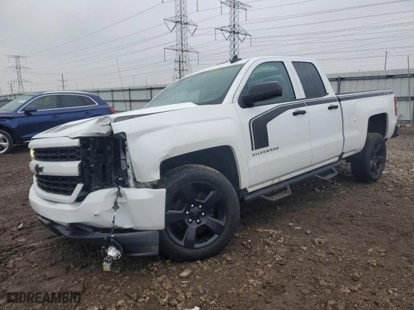2017 Chevrolet Silverado 1500 Custom with VIN 1GCVKPEH3HZ335154, listed as a Copart auction lot 86254264 with 140,364 mi miles and Salvage Title. Bid and sale history available at carsss.com. Image 1.