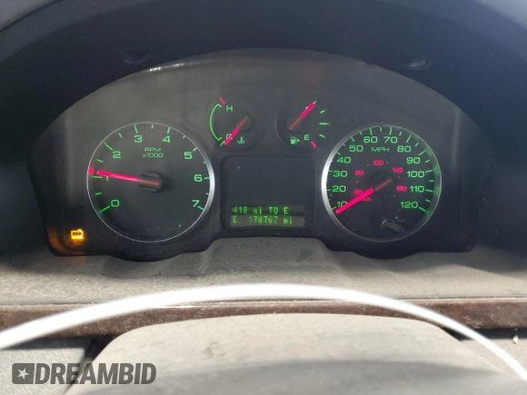 2006 Ford Five Hundred SEL with VIN 1FAHP27196G147559, listed as a Copart auction lot 48294135 with 170,767 mi miles and Clean Title. Bid and sale history available at carsss.com. Image 9.