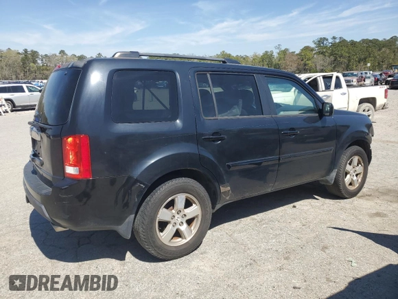2011 Honda Pilot EX-L with VIN 5FNYF3H75BB055553, listed as a Copart auction lot 49428665 with 131,172 mi miles and Salvage Title. Bid and sale history available at DreamBid. Image 3.