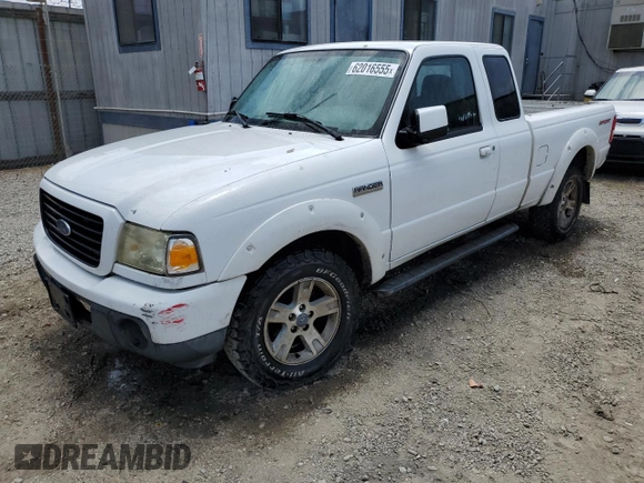 2008 Ford Ranger XL z VIN 1FTYR14U28PB18971, wystawiony jako Copart lot #62016555 z przebiegiem 133 562 mil mil oraz Czysty tytuł • Clean title. Historia ofert i sprzedaży dostępna na DreamBid. Obrazek 1.