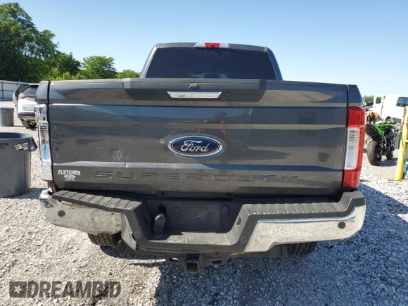 2018 Ford F-250 XL with VIN 1FT7W2BTXJEB56762, listed as a Copart auction lot 57574565 with 72,479 mi miles and Salvage title. Bid and sale history available at DreamBid. Image 6.