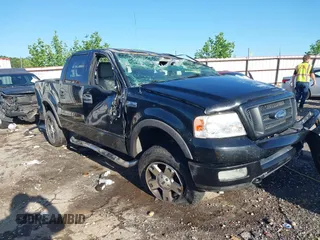2004 Ford F-150 XLT with VIN 1FTPW14544KC66611, listed as a IAAI auction lot 42279437 with 271,959 mi miles and . Bid and sale history available at DreamBid. Image 1.
