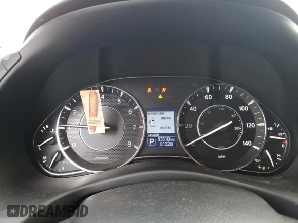2018 Nissan Armada Platinum with VIN JN8AY2NF5J9332619, listed as a Copart auction lot 86775504 with 93,510 mi miles and Salvage Title. Bid and sale history available at carsss.com. Image 9.