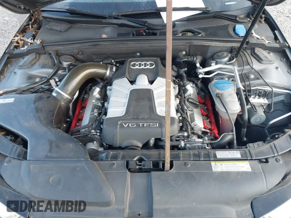 2015 Audi S4 Premium Plus with VIN WAUBGAFL5FA063297, listed as a IAAI auction lot 41334941 with 98,503 mi miles. Bid and sale history available at carsss.com. Image 10.