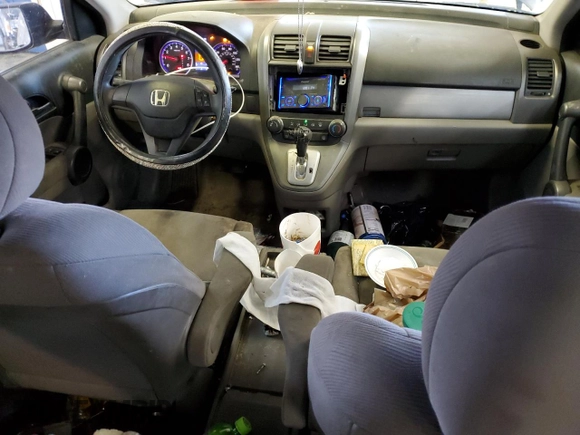 2011 Honda CR-V LX with VIN 5J6RE4H38BL014805, listed as a Copart auction lot 50068154 with 221,765 mi miles and Salvage Title. Bid and sale history available at DreamBid. Image 8.