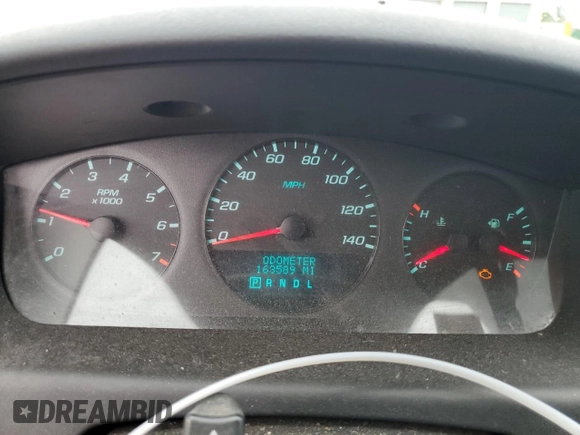 2013 Chevrolet Impala LS with VIN 2G1WF5E34D1250210, listed as a Copart auction lot 55878755 with 163,589 mi miles and Clean Title. Bid and sale history available at DreamBid. Image 9.