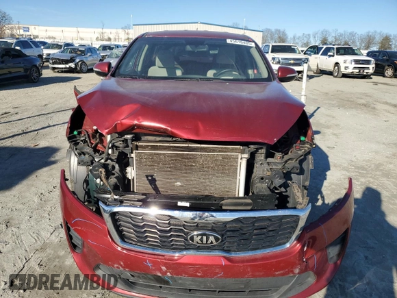 2020 Kia Sorento LX with VIN 5XYPG4A3XLG677565, listed as a Copart auction lot 45610405 with 117,703 mi miles and Salvage Title. Bid and sale history available at carsss.com. Image 5.