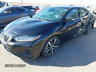 2022 Nissan Maxima SV with VIN 1N4AA6CV8NC502553, listed as a IAAI auction lot 41354940 with 57,786 mi miles and . Bid and sale history available at DreamBid. Image 2.