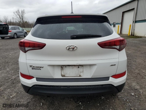 2016 Hyundai Tucson SE with VIN KM8J3CA4XGU122555, listed as a Copart auction lot 50947755 with 114,314 mi miles and Salvage Title. Bid and sale history available at carsss.com. Image 6.