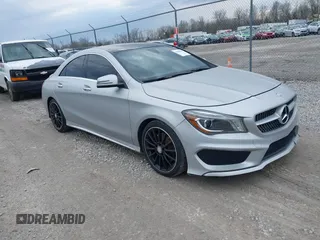 2015 Mercedes-Benz CLA 250 with VIN WDDSJ4GB0FN180649, listed as a IAAI auction lot 41886351 with 160,262 mi miles and . Bid and sale history available at DreamBid. Image 1.