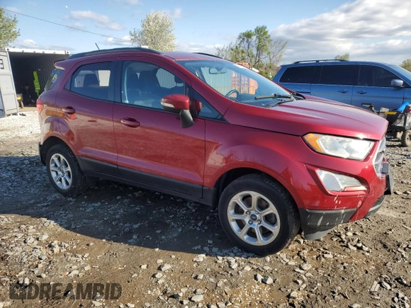 2018 Ford EcoSport SE z VIN MAJ6P1UL2JC189482, wystawiony jako Copart lot #51911295 z przebiegiem 77 647 mil mil oraz Szkoda całkowita • Salvage title. Historia ofert i sprzedaży dostępna na DreamBid. Obrazek 4.
