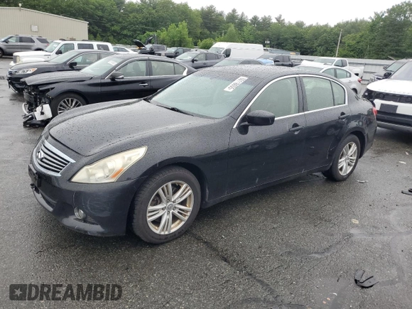 2012 Infiniti G25 x z VIN JN1DV6AR6CM860763, wystawiony jako Copart lot #60118655 z przebiegiem 182 446 mil mil oraz Szkoda całkowita • Salvage title. Historia ofert i sprzedaży dostępna na DreamBid. Obrazek 1.