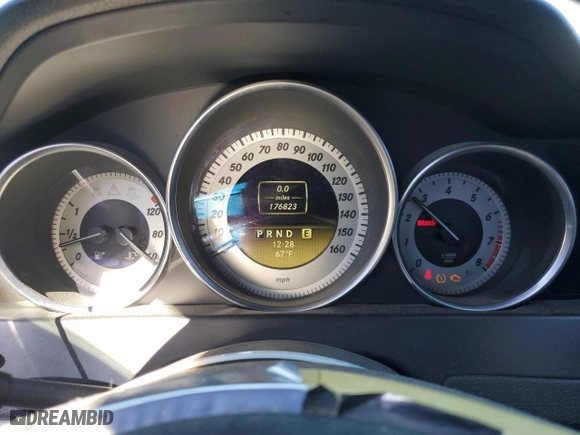 2012 Mercedes-Benz C-Class C 250 Sport with VIN WDDGF4HB7CA604966, listed as a Copart auction lot 44846815 with 176,823 mi miles and Salvage Title. Bid and sale history available at carsss.com. Image 9.