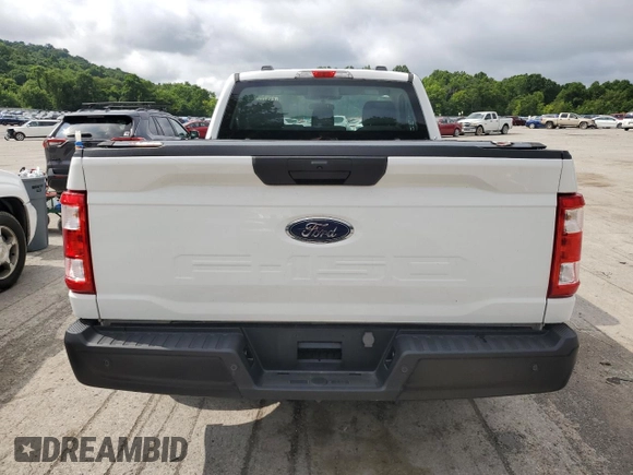 2023 Ford F-150 XL with VIN 1FTMF1C58PKE69431, listed as a Copart auction lot 63713925 with 73,636 mi miles and Clean title. Bid and sale history available at DreamBid. Image 6.