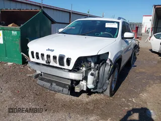 2020 Jeep Cherokee Latitude with VIN 1C4PJLCB9LD649044, listed as a IAAI auction lot 42314513 with 86,458 mi miles and . Bid and sale history available at DreamBid. Image 2.