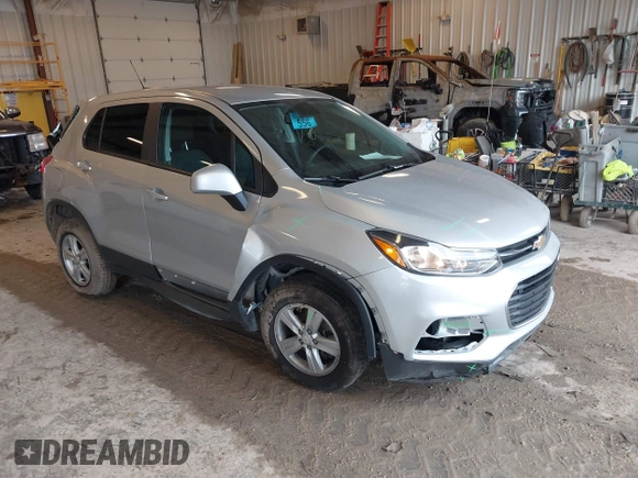 2020 Chevrolet Trax LS with VIN 3GNCJNSB0LL145009, listed as a IAAI auction lot 42551051 with 142,013 mi miles and . Bid and sale history available at DreamBid. Image 1.