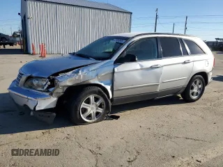 2004 Chrysler Pacifica z VIN 2C8GM68494R500505, wystawiony jako Copart lot #87509095 z przebiegiem 159 312 mil mil oraz Szkoda całkowita • Salvage title. Historia ofert i sprzedaży dostępna na DreamBid. Obrazek 1.