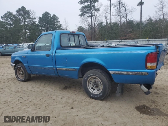 1994 Ford Ranger with VIN 1FTCR10U1RTA30227, listed as a Copart auction lot 87862945 with 711,277 mi miles and Salvage Title. Bid and sale history available at carsss.com. Image 2.