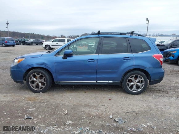 2015 Subaru Forester 2.5i Touring with VIN JF2SJAWC9FH415634, listed as a IAAI auction lot 41954673 with 140,507 mi miles. Bid and sale history available at carsss.com. Image 13.