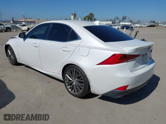 2017 Lexus IS 200t with VIN JTHBA1D28H5057521, listed as a IAAI auction lot 42539469 with 95,825 mi miles and . Bid and sale history available at DreamBid. Image 3.