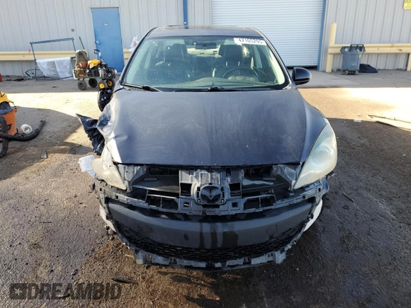 2012 Mazda 3 i Grand Touring with VIN JM1BL1W81C1576956, listed as a Copart auction lot 47105295 with Not Provided miles and Salvage Title. Bid and sale history available at carsss.com. Image 5.