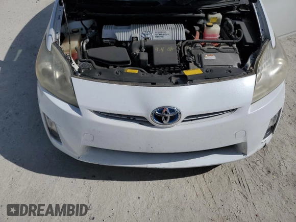 2010 Toyota Prius Four with VIN JTDKN3DU2A1068983, listed as a Copart auction lot 54978015 with 207,686 mi miles and Clean Title. Bid and sale history available at DreamBid. Image 11.