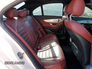2018 Mercedes-Benz C 43 AMG with VIN 55SWF6EB9JU240378, listed as a Copart auction lot 82298494 with 79,513 mi miles and Salvage Title. Bid and sale history available at carsss.com. Image 10.